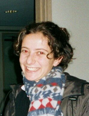 Rebecca, in a scarf