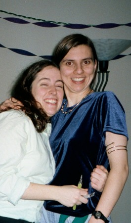 labmates at a party