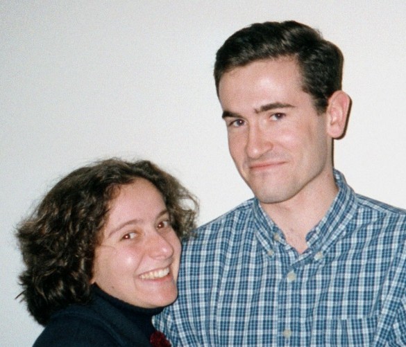 Rebecca and her pseudo-boyfriend Evan